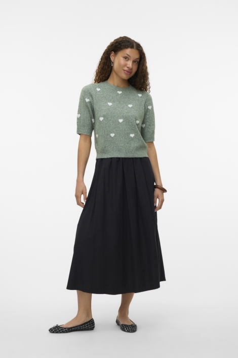 Vero Moda vmdoffy intarsia 2/4 o-nk pullov ga